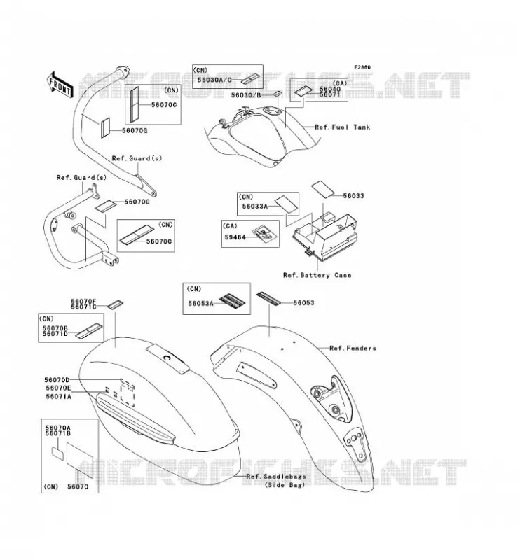 LABEL Kawasaki MOTOS 1700 2011 VN1700 NOMAD  VN1700CBF