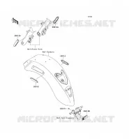 CATADIOPTRES pour Kawasaki VN1700 CLASSIC