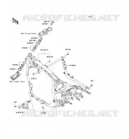 CH&Acirc;SSIS pour Kawasaki VN1700 CLASSIC