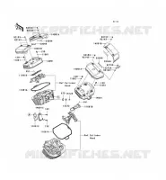 COUVRE CULASSE pour Kawasaki VN1700 CLASSIC