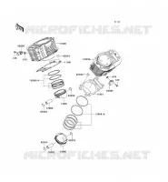 CYLINDRE/PISTON pour Kawasaki VN1700 CLASSIC