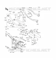 &Eacute;CHAPPEMENT pour Kawasaki VN1700 CLASSIC