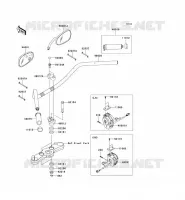 GUIDON pour Kawasaki VN1700 CLASSIC