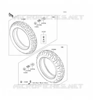 PNEUS pour Kawasaki VN1700 CLASSIC