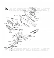 REPOSE PIED pour Kawasaki VN1700 CLASSIC