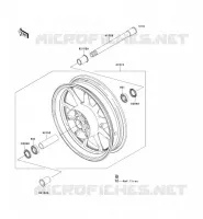 ROUE AVANT pour Kawasaki VN1700 CLASSIC