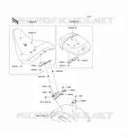 SELLE pour Kawasaki VN1700 CLASSIC