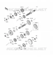 TRANSMISSION pour Kawasaki VN1700 CLASSIC