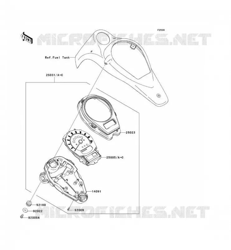 COMPTEURS Kawasaki MOTOS 1700 2012 VN1700 CLASSIC  VN1700ECF
