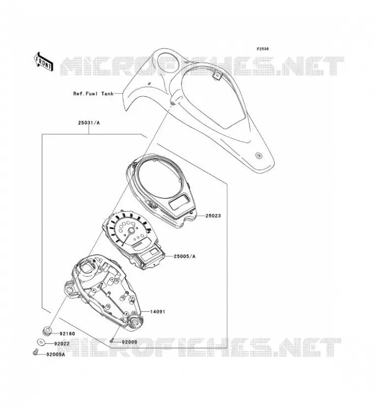 COMPTEURS Kawasaki MOTOS 1700 2013 VN1700 CLASSIC  VN1700EDF