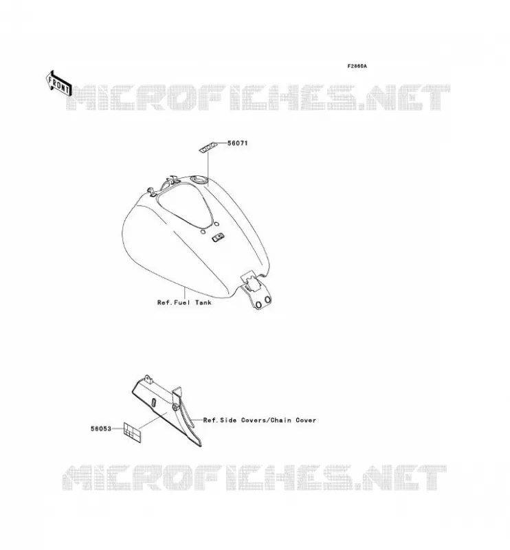 LABEL Kawasaki MOTOS 1700 2014 VN1700 CLASSIC ABS  VN1700FEF