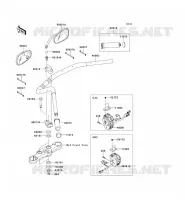 GUIDON pour Kawasaki VN1700 VAQUERO