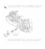 POMPE &Agrave; EAU pour Kawasaki VN1700 VAQUERO