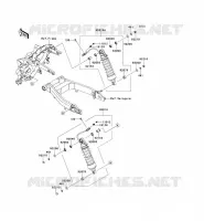 SUSPENSION/AMORTISSEUR pour Kawasaki VN1700 VAQUERO