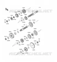 TRANSMISSION pour Kawasaki VN1700 VAQUERO
