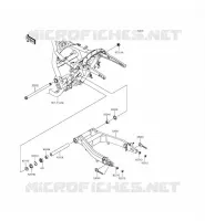 BRAS OSCILLANT pour Kawasaki VULCAN 1700 VOYAGER CUSTOM ABS