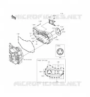 CARTER MOTEUR DROIT(S) pour Kawasaki VULCAN 1700 VOYAGER CUSTOM ABS