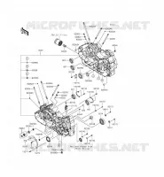 CARTER MOTEUR(S) pour Kawasaki VULCAN 1700 VOYAGER CUSTOM ABS