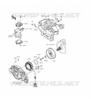 G&Eacute;N&Eacute;RATEUR pour Kawasaki VULCAN 1700 VOYAGER CUSTOM ABS