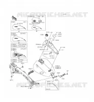 RESERVOIR CARBURANT pour Kawasaki VULCAN 1700 VOYAGER CUSTOM ABS