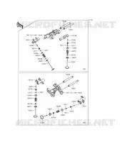 SOUPAPE pour Kawasaki VULCAN 1700 VOYAGER CUSTOM ABS