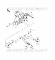 BRAS OSCILLANT pour Kawasaki VULCAN 1700 VOYAGER CUSTOM ABS