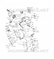 CARENAGE(EXTERIEUR) pour Kawasaki VULCAN 1700 VOYAGER CUSTOM ABS