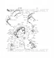 CARENAGE(INT&Eacute;RIEUR) pour Kawasaki VULCAN 1700 VOYAGER CUSTOM ABS