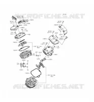 COUVRE CULASSE pour Kawasaki VULCAN 1700 VOYAGER CUSTOM ABS