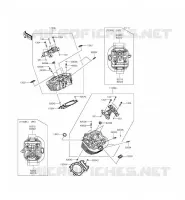 CULASSE pour Kawasaki VULCAN 1700 VOYAGER CUSTOM ABS