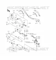 &Eacute;CHAPPEMENT pour Kawasaki VULCAN 1700 VOYAGER CUSTOM ABS