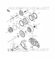 EMBRAYAGE pour Kawasaki VULCAN 1700 VOYAGER CUSTOM ABS