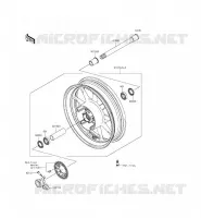 ROUE AVANT pour Kawasaki VULCAN 1700 VOYAGER CUSTOM ABS