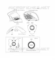 STICKER(GREEN) pour Kawasaki VULCAN 1700 VOYAGER CUSTOM ABS
