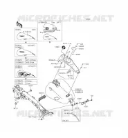 RESERVOIR CARBURANT pour Kawasaki VULCAN 1700 VOYAGER CUSTOM ABS