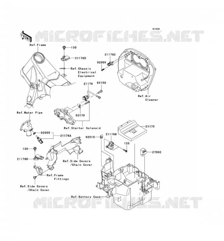 INJECTION CARBURANT Kawasaki MOTOS 2000 2008 VN2000  VN2000G8F
