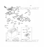 CHASSIS EQUIPMENT ELECTRIQUE pour Kawasaki VN CLASSIC
