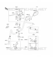 GUIDON pour Kawasaki VN CLASSIC