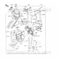 CARBURATEUR pour Kawasaki VN750