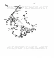 CH&Acirc;SSIS pour Kawasaki VN750