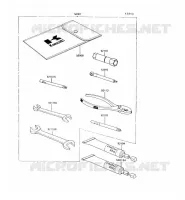 OUTIL UTILISATEUR pour Kawasaki VN750