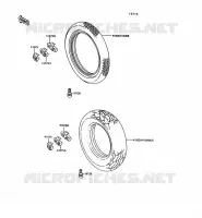 PNEUS pour Kawasaki VN750