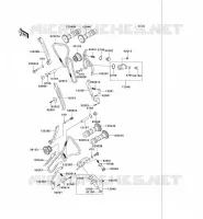 ARBRE A CAME/TENDEUR pour Kawasaki VN750