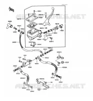 MAITRE CYLINDRE AV pour Kawasaki VN750