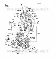 CARTER MOTEUR(S) pour Kawasaki VN750