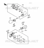CLIGNOTANTS pour Kawasaki VN750