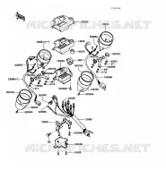 COMPTEURS pour Kawasaki VN750