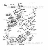 COUVRE CULASSE pour Kawasaki VN750