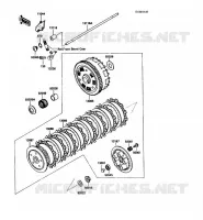 EMBRAYAGE pour Kawasaki VN750