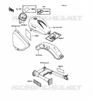 LABEL pour Kawasaki VN750